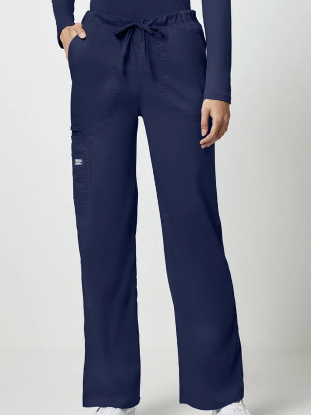 Cherokee Scrub Pants Unisex Navy Drawstring Style WW020 - Lot of 3